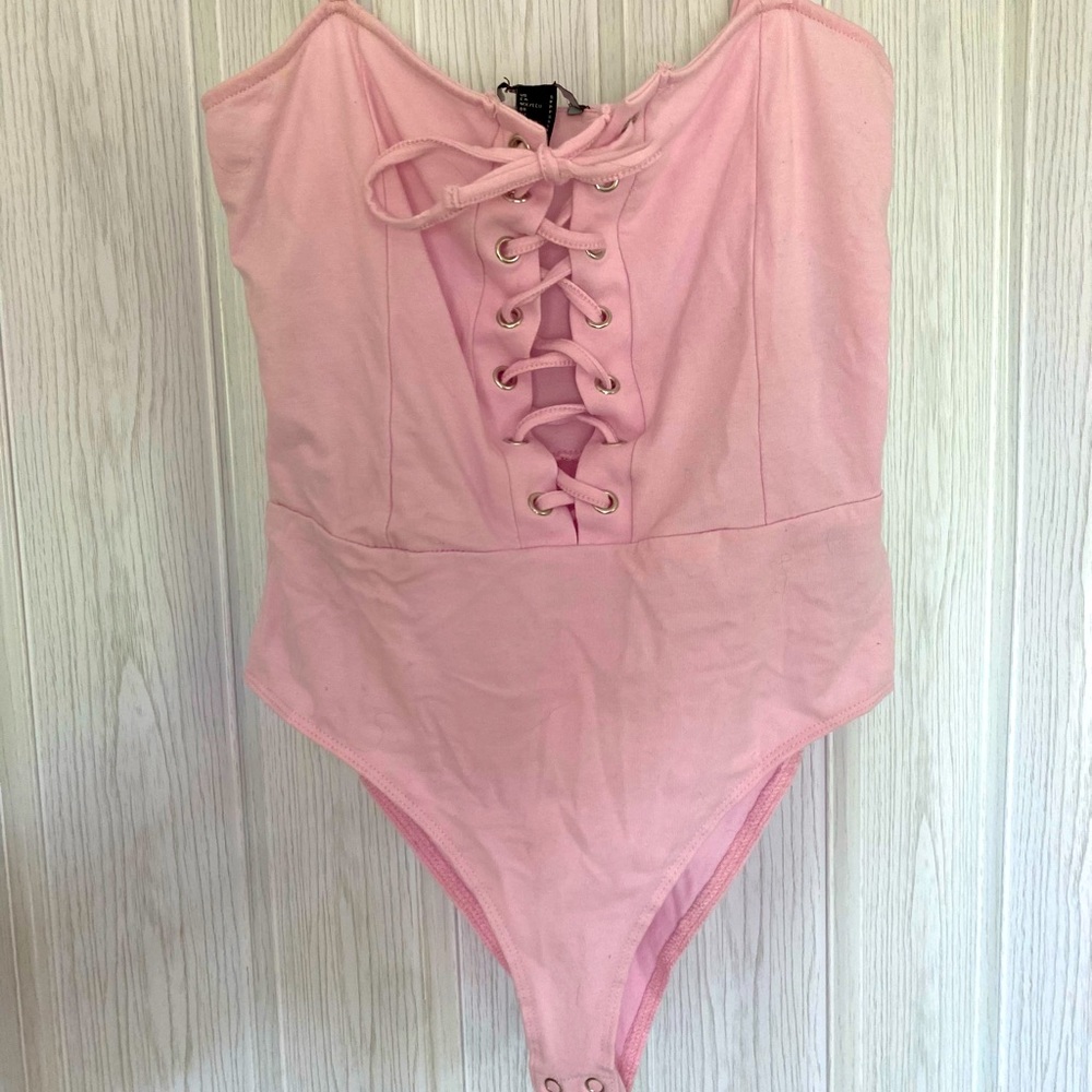 Forever 21 pink bodysuit